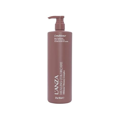LANZA L'ANZA Healing Colorcare Conditioner, Daily Color-Safe Conditioner, Hydrates & Repairs Dry Damaged Hair, Detangles, Anti-Fade, Adds Shine. Anti-Humidity, Strengthening Care, Sulfate Free (33.8 Fl Oz) - Image 1