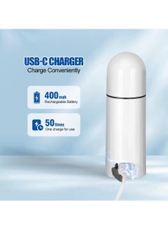 MMG Portable Bidet With 350ml Reservoir, High Pressure USB-Type C Mini Electric Rechargeable Handheld Travel Bidet, Water Sprayer for Women and Men, Personal Hygiene Cleaning, Postpartum Care  - Image 3