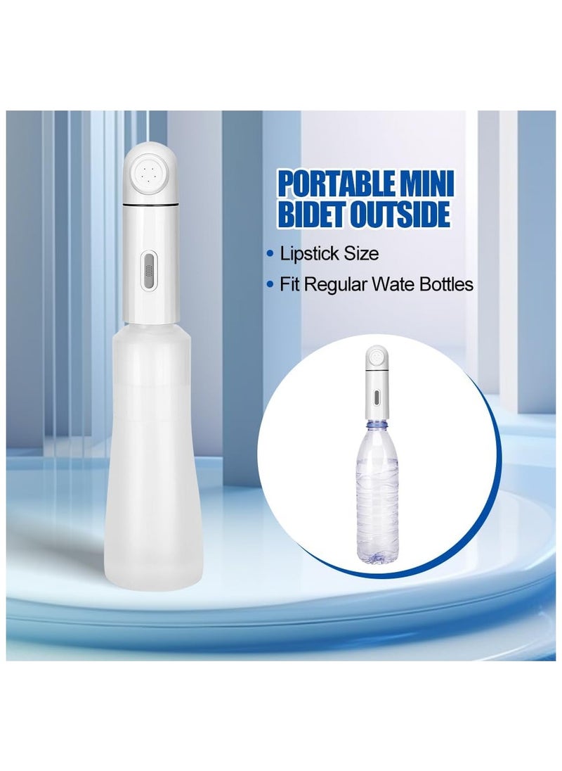 MMG Portable Bidet With 350ml Reservoir, High Pressure USB-Type C Mini Electric Rechargeable Handheld Travel Bidet, Water Sprayer for Women and Men, Personal Hygiene Cleaning, Postpartum Care  - Image 2