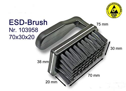SCHOFIC U-Shape 3 Inch Antistatic ESD Brush (WT-06, Pack of 1) - Image 4