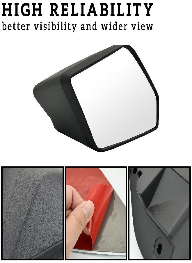 SAUTVS - Side Rear View Mirrors for Sea-Doo Spark, SAUTVS High-Definition Convex Side Mirrors for all Sea-Doo Spark models Accessories Replace OEM 295100748 (2PCS) - Image 1