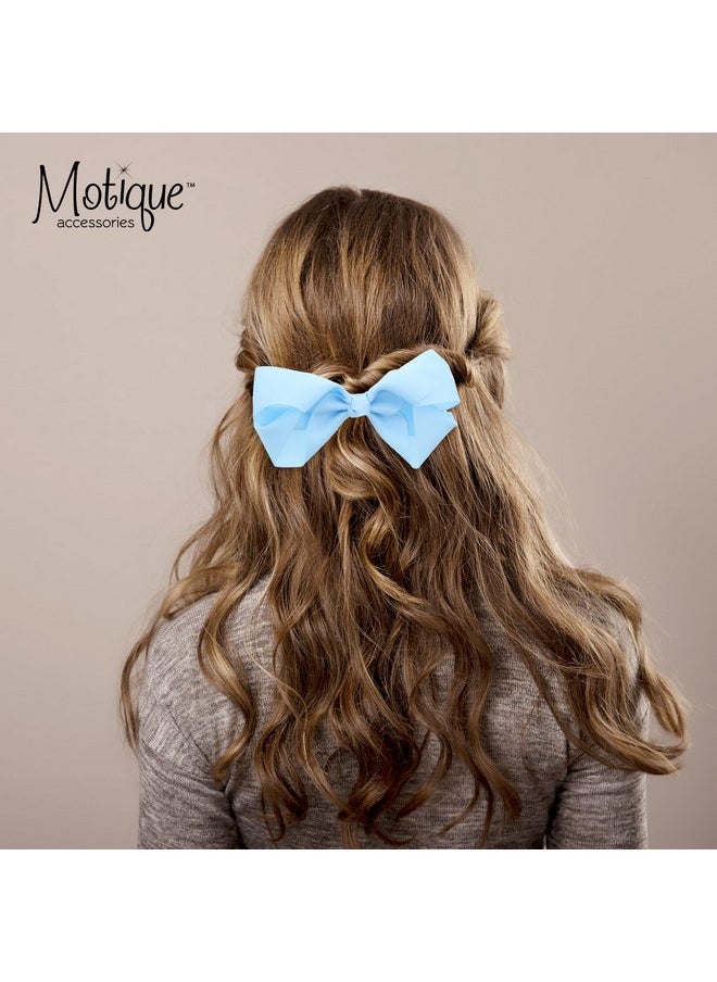 5.5 Inch Grosgrain Hair Bow Clip For Woman And Girlslight Blue - pzsku/Z558C2DE24E3F30569EFBZ/45/_/1721558245/f15d14c0-b507-4cb5-b7e6-c2f34c2b9487