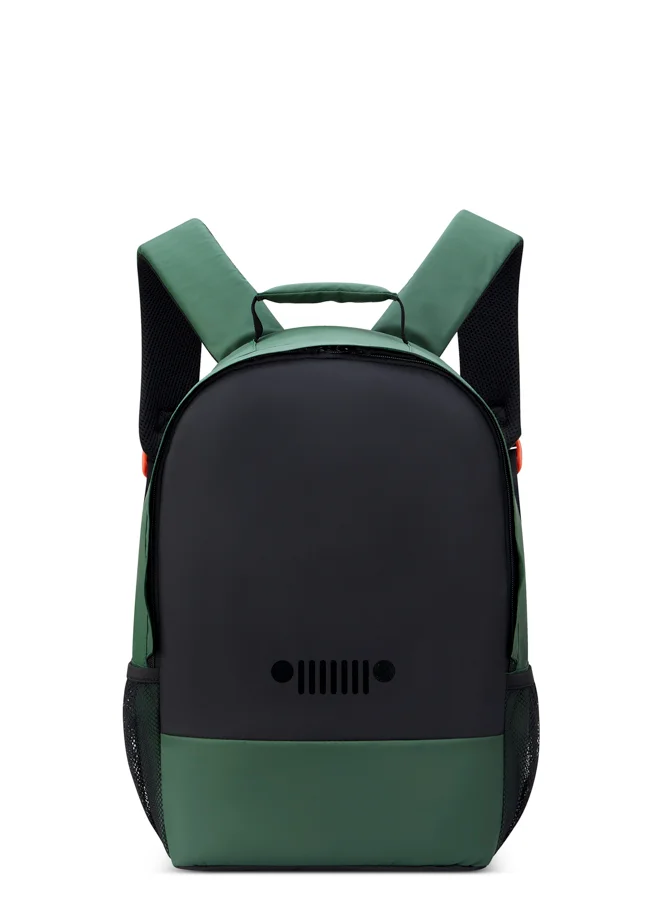 Jeep Dual Material Backpack - Green