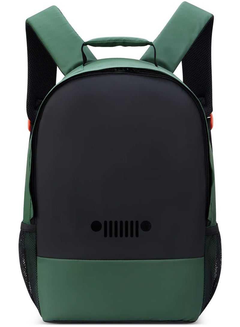 جيب حقيبة ظهر بمزيج المواد - أخضر - Image 1