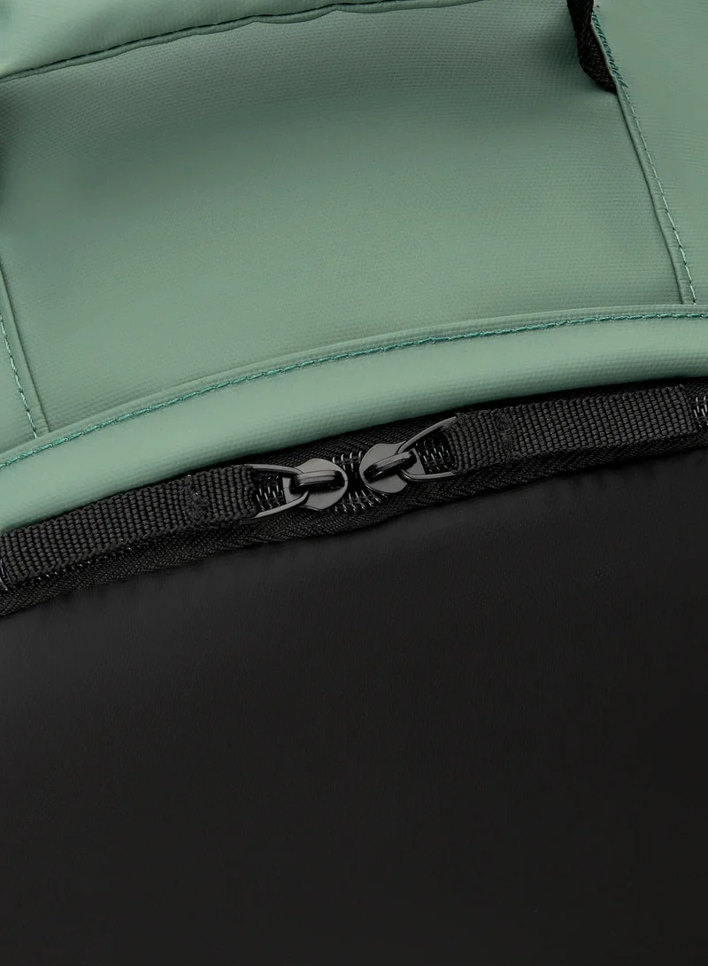 Jeep  JS012C Dual Material Backpack - Green  | Best Price UAE