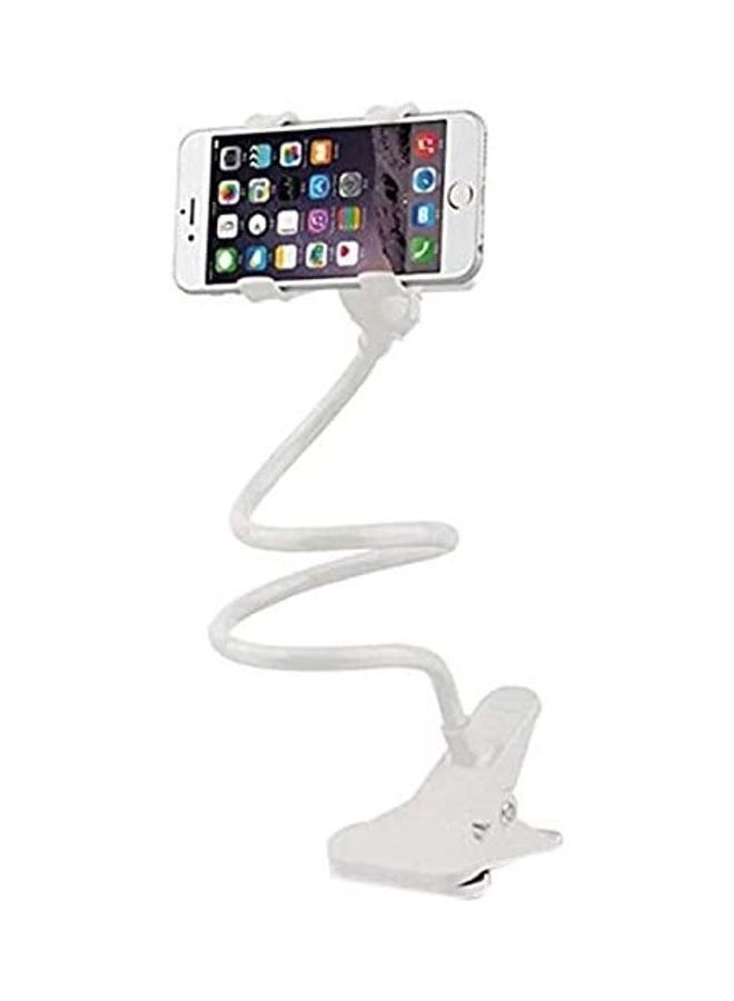 NIBEMINENT 360 Degree Clip Holder For Mobile Phone White  - Image 1