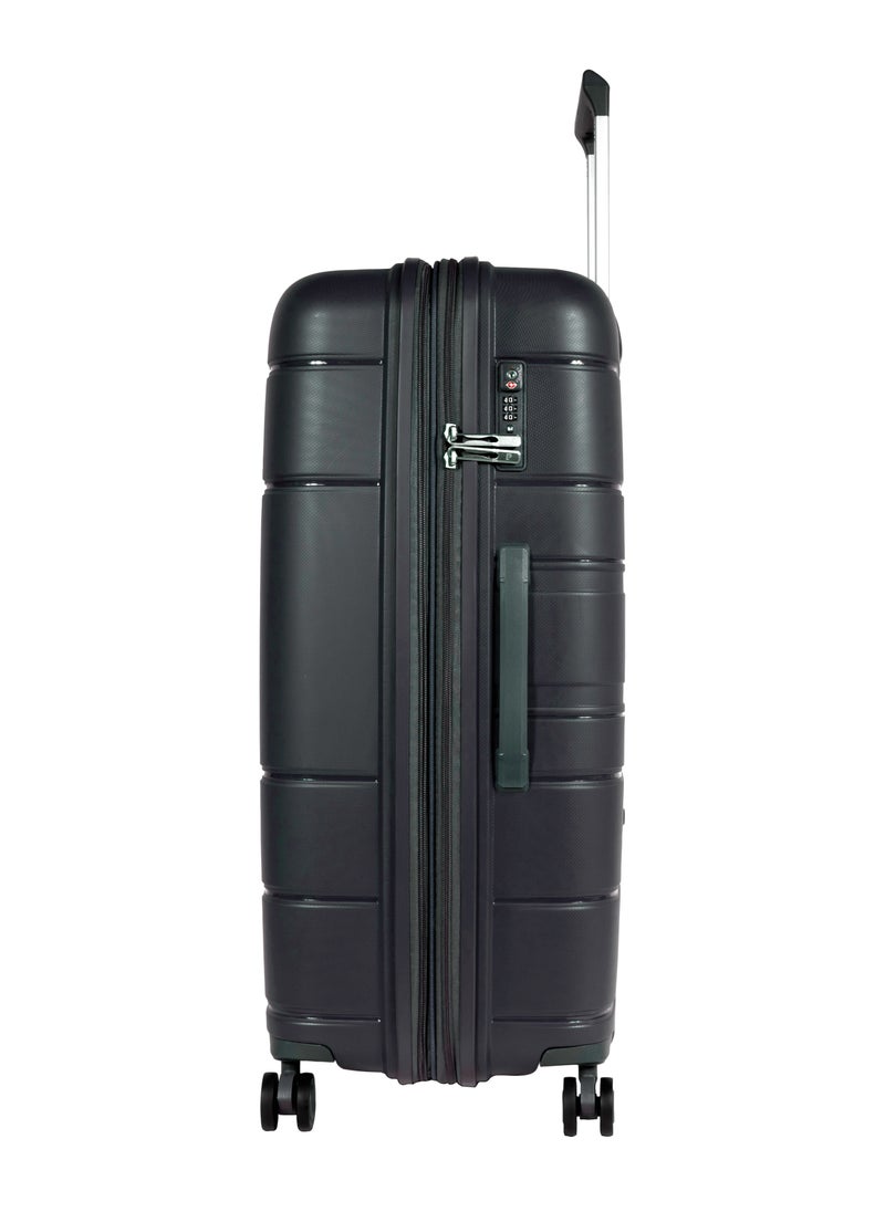بيير كاردان طقم ترولي بيير كاردان Hardcase 4-PC86304 ، أسود  - Image 3