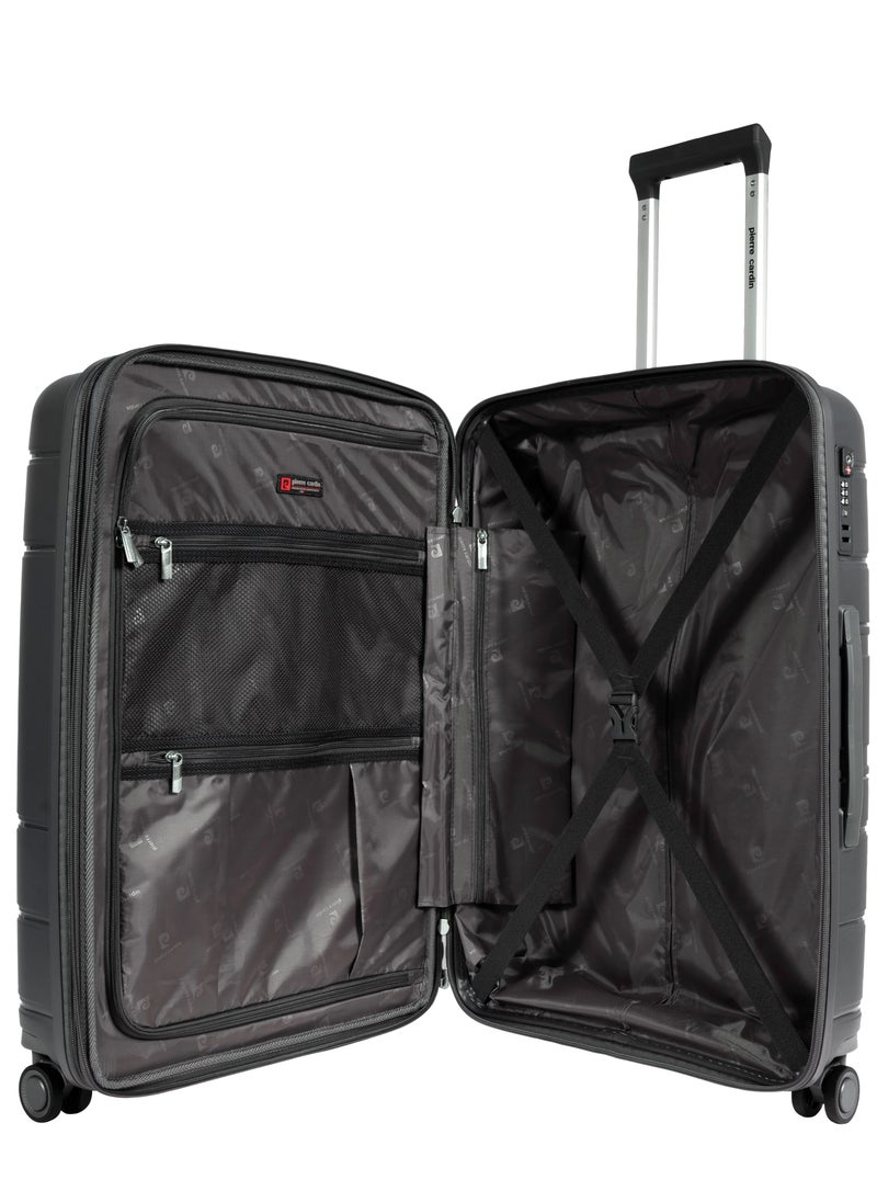 pierre cardin - Pierre Cardin Hardcase Trolley Set of 4-PC86304 Black - Image 1