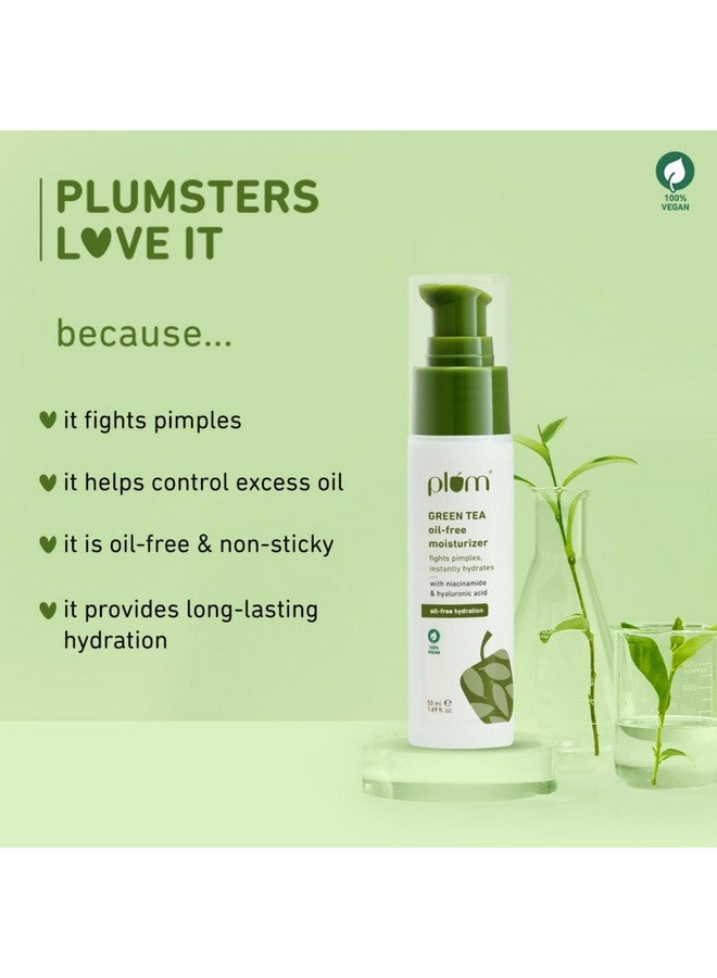 بلوم مرطب الوجه الخالي من الزيوت بالشاي الأخضر - Image 3