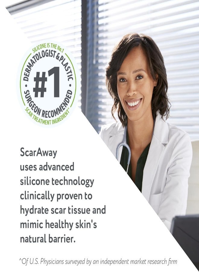 ScarAway Advanced Silicone Scar Sheets, Medical Grade Variety Pack Silicone Strips, Scar Treatment & Prevention for Surgical, Burn, Body, Acne, Hypertrophic & Keloid Scars, 8 Reuseable Sheets - Image 3
