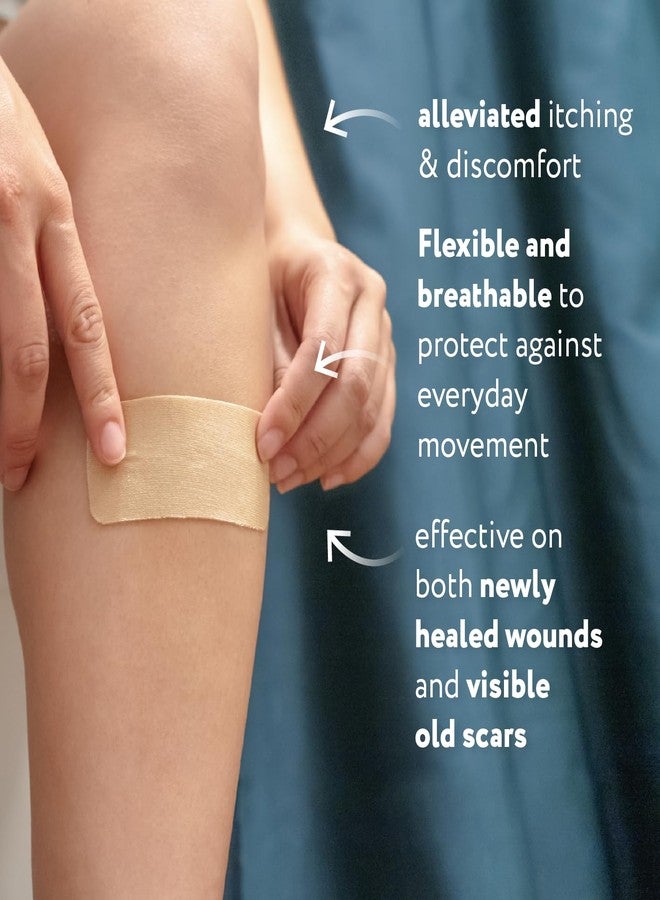 ScarAway Advanced Silicone Scar Sheets, Medical Grade Variety Pack Silicone Strips, Scar Treatment & Prevention for Surgical, Burn, Body, Acne, Hypertrophic & Keloid Scars, 8 Reuseable Sheets - Image 5