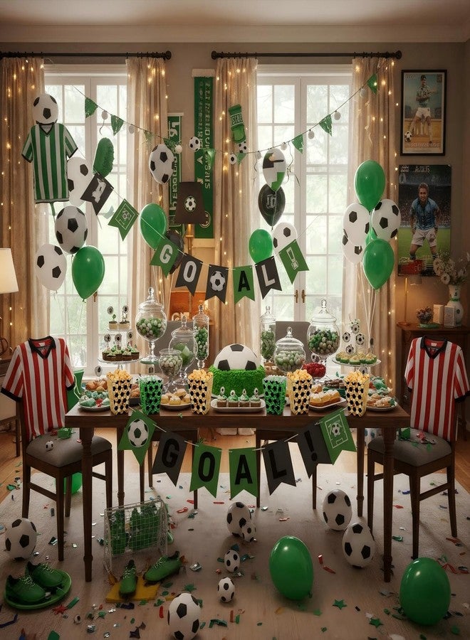 Vesici 6 Pcs 2026 Soccer Watch Party Decorations Soccer Baskets for Gifts Empty Clear Plastic Snack Popcorn Buckets Container for Sport Birthday Party Supplies - Image 5