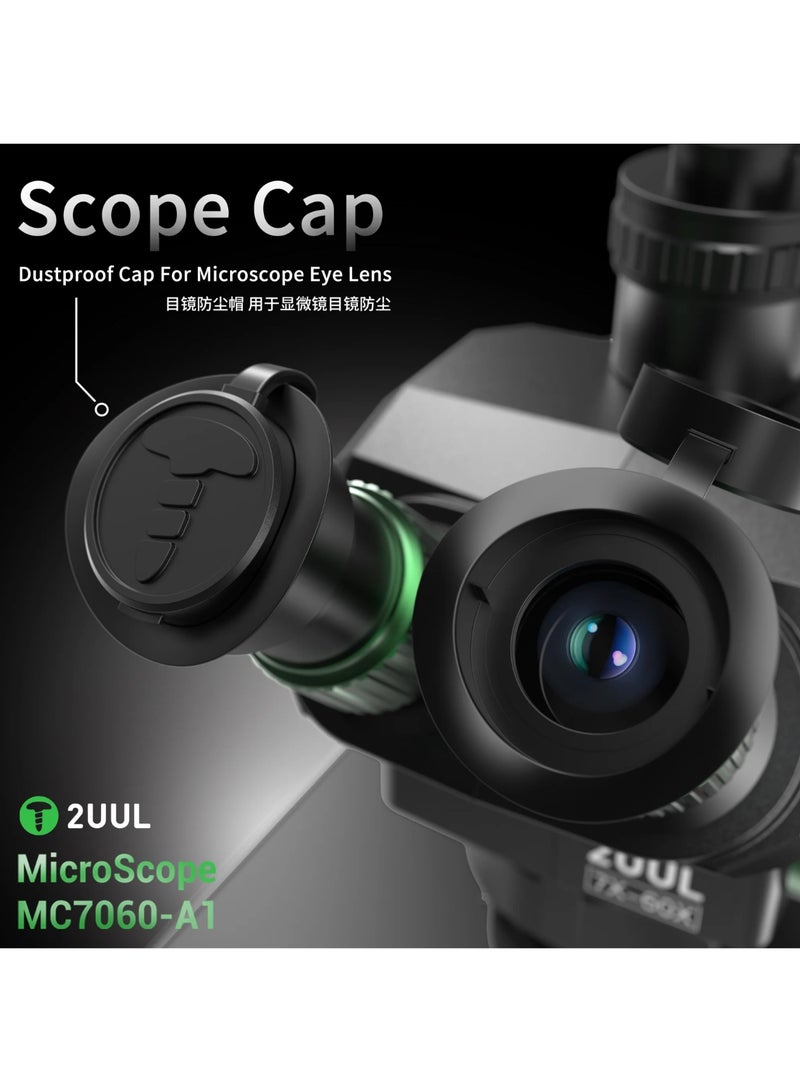 2UUL MC7060-A1 Trinocular Microscope 7-60X for PCB Micro Work and Electronics Repair - Image 4