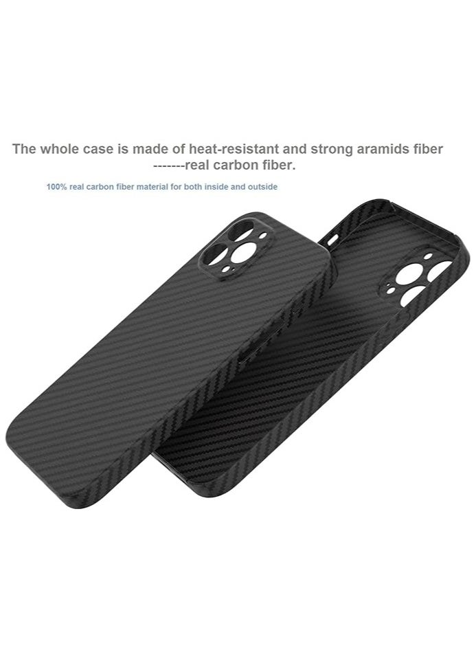Generic - iPhone 15 Pro Max Case Carbon Textured Real Aramid Fiber Ultra Thin Durable Anti-Drop Cover Lens Protection - Image 1