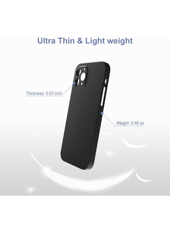 Generic - iPhone 15 Pro Max Case Carbon Textured Real Aramid Fiber Ultra Thin Durable Anti-Drop Cover Lens Protection - Image 1