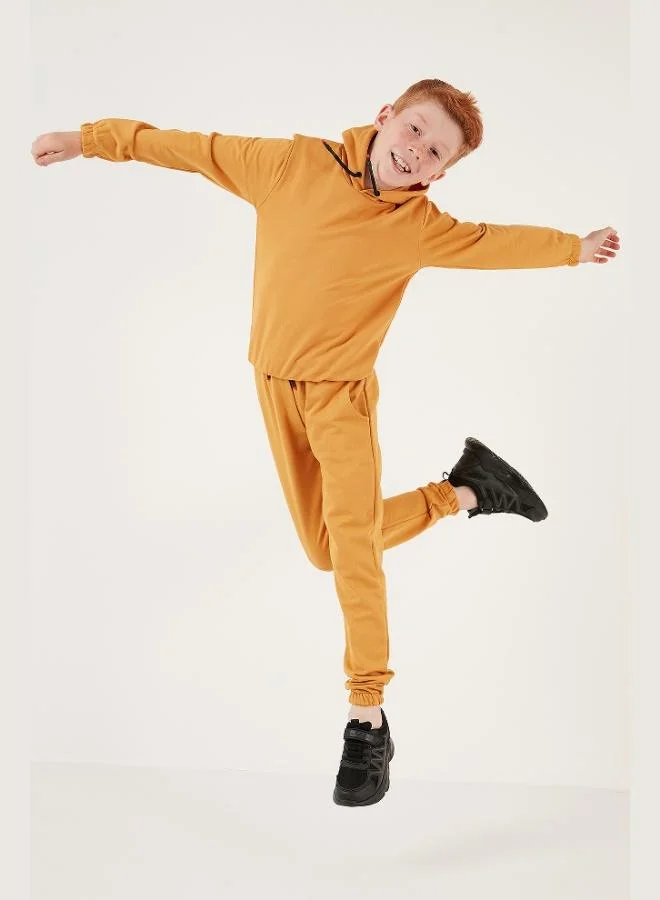 ليلا طقم أطفال قطن % بغطاء رأس وجيوب للجنسين