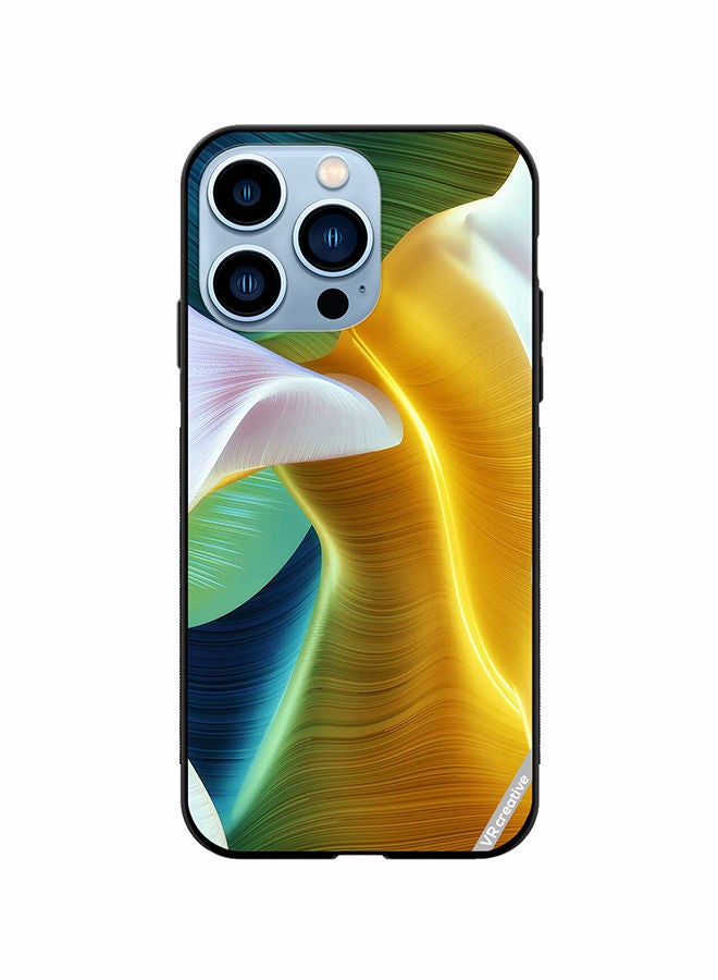 VR CREATIVE Protective Case Cover For Apple iPhone 14 Pro Layers Design Multicolour - Image 1