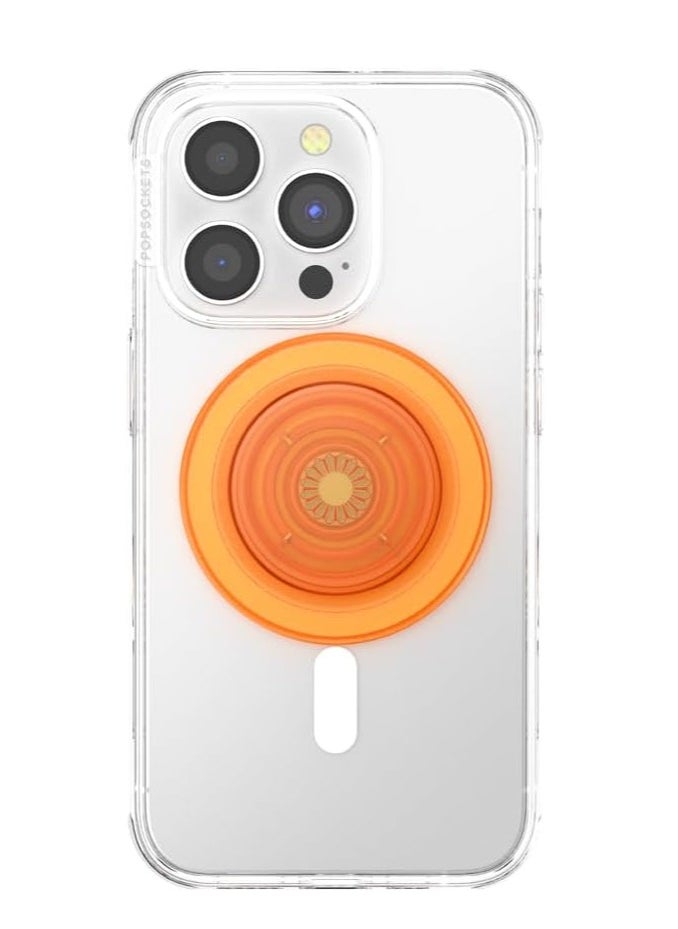 PopGrip Round for MagSafe - Adapter Ring for MagSafe Included - Extendable Handle and Stand for Smartphones and Cases with Removable Top - Orange Zest - pzsku/Z558CFAFDCFBE78782A01Z/45/1742788261/03902144-89e0-43d2-b338-a671af114770