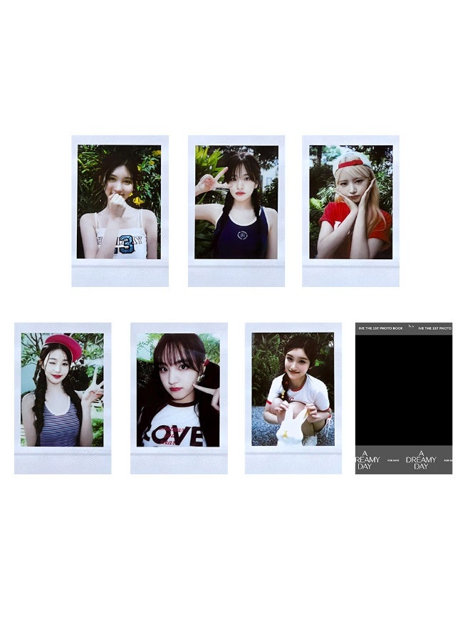 NIBEMINENT 6 Pcs Kpop IVE A DREAMY DAY Lomo Cards Card For Fans Collection Gifts - Image 1