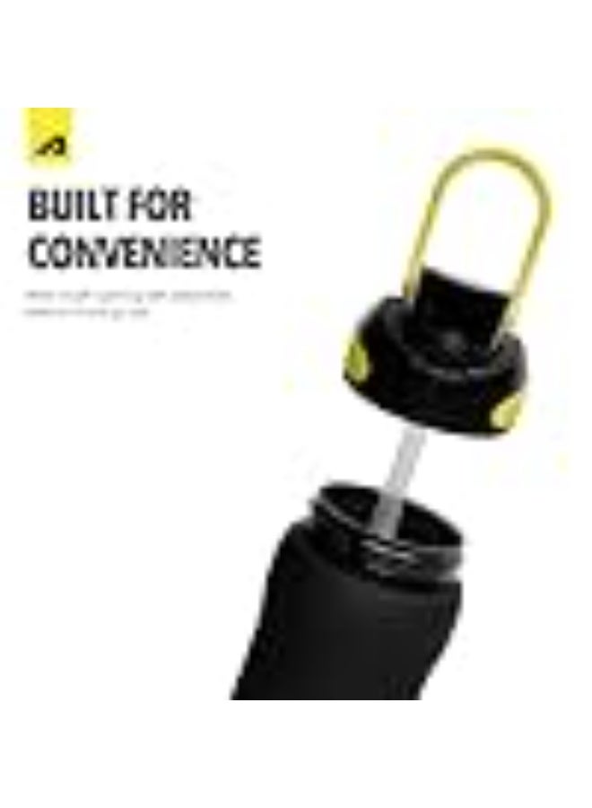 Boldfit Sipper Water Bottle for Adults & Kids 1L Plastic Sipper Bottle with Straw Leakproof BPA Free Reusable Drinking Bottle for Gym, School, Office, Sports, Cycling & Travel for Men Women Kids - Image 3