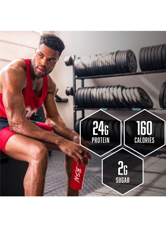 BSN SYNTHA-6 Edge Protein Powder, with Hydrolyzed Whey, Micellar Casein, Milk Protein Isolate, Low Sugar, 24g Protein, Cookies N Cream, 28 Servings  - Image 4