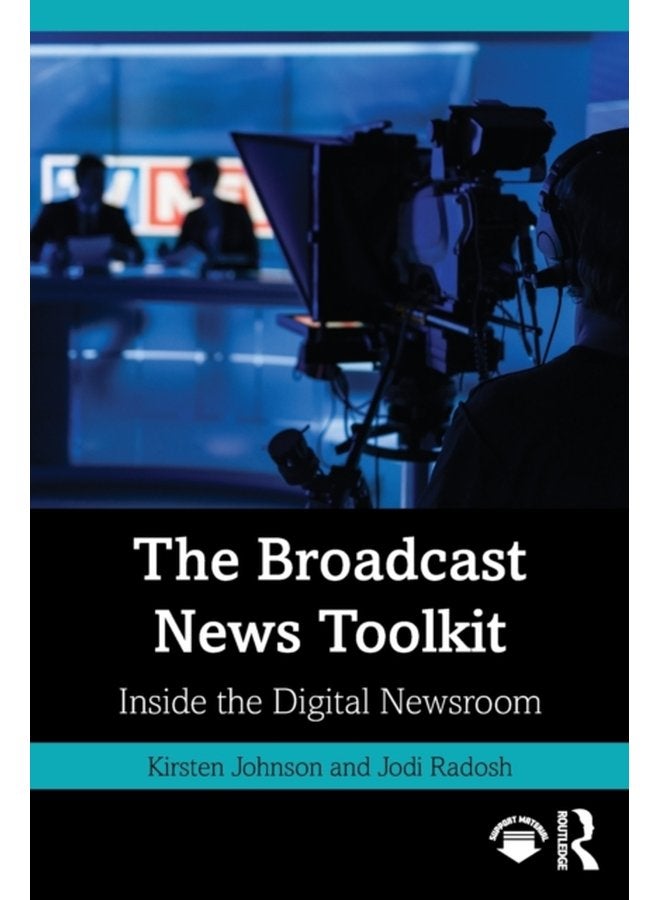 أداة أخبار البث داخل غرفة الأخبار الرقمية - غلاف ورقي