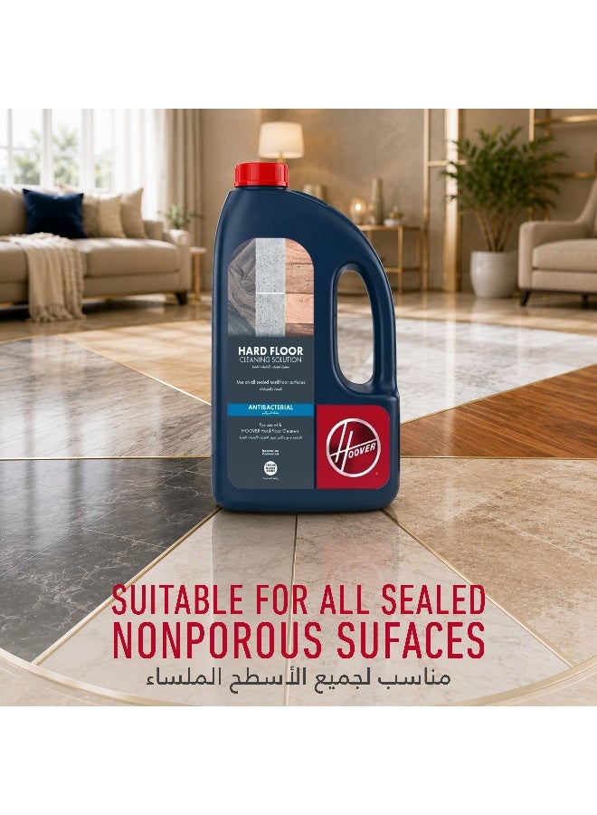 Hoover Antibacterial Hard Floor Cleaning Solution 1.5L HFAntibac1.5L blue - Image 3