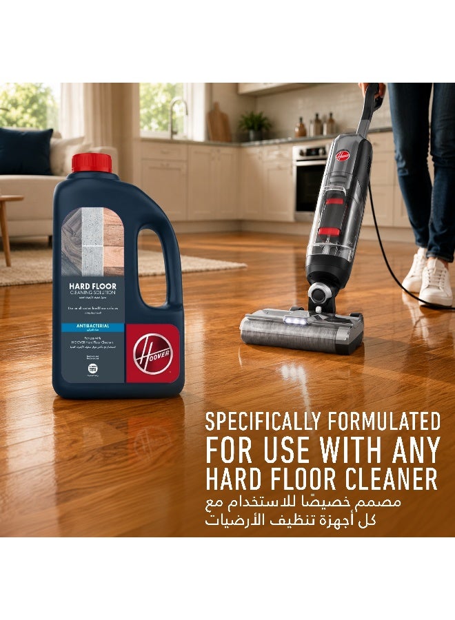 Hoover Antibacterial Hard Floor Cleaning Solution 1.5L HFAntibac1.5L blue - Image 5