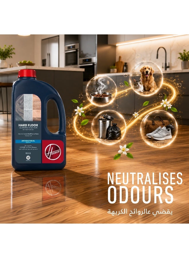 Hoover Antibacterial Hard Floor Cleaning Solution 1.5L HFAntibac1.5L blue - Image 4