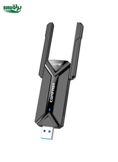 COMFAST CF-983BE WiFi7 Tri-Band 6500Mbps USB Wireless Network Adapter PC Network Card