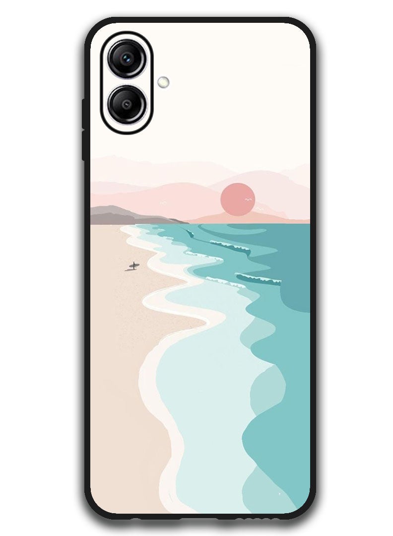 Theodor Protective Case Anti Scratch Shock Proof Bumper Cover For Samsung Galaxy A06 Sunset - Image 1