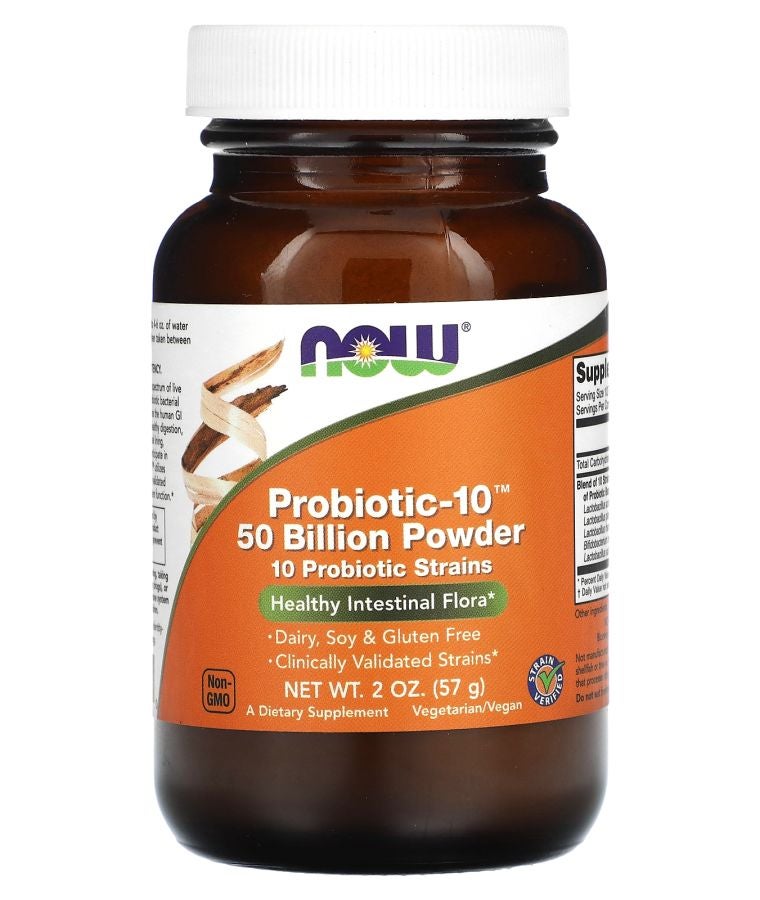 now Probiotic-10 Powder 2 oz (57 g)