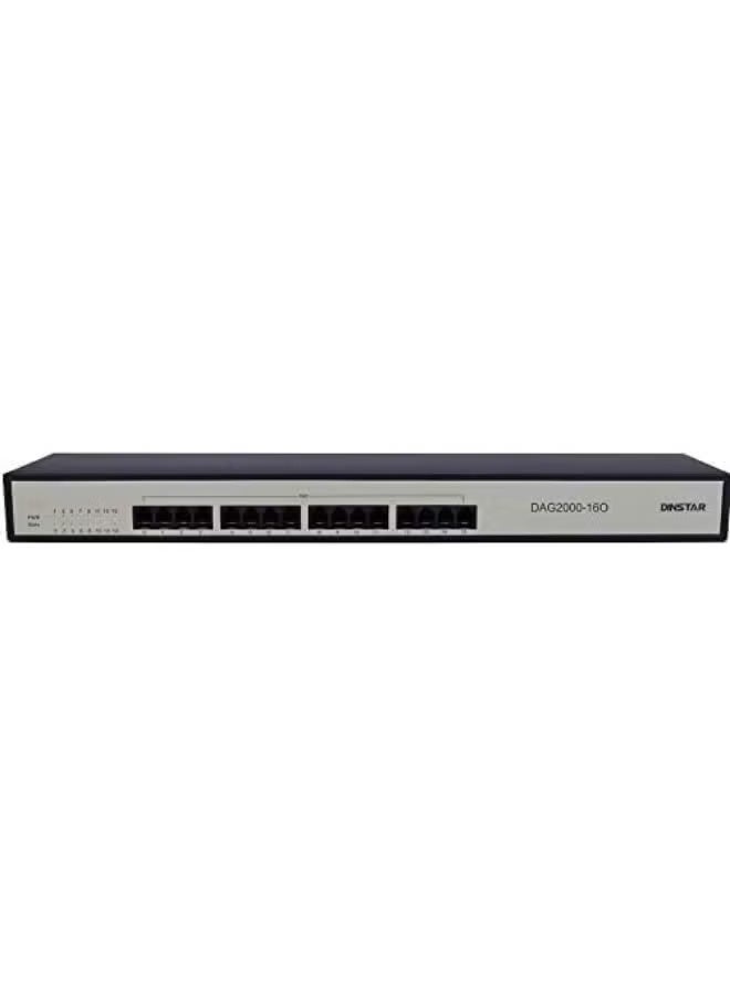 Dinstar VoIP Gateway DAG2000-16O FXO Analog Simple Operate 16 FXO Ports