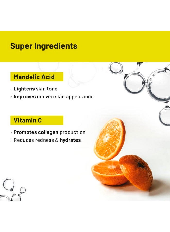 Chemist at Play Roll On Serum For Neck, Knee & Elbow With 6% Vitamin C+ Hyaluronic Acid + AHAs + Niacinamide + Ceramides | Exfoliates, Removes Pigmentation, and Hydrates Dry Skin | 1.4 fl oz. - Image 5