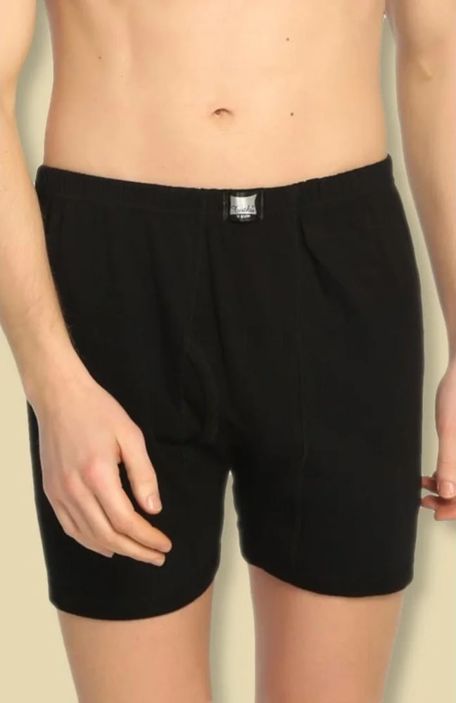 Tutku Men's Ribbed Argentinian Cuffed Boxers 6 Pcs 0111