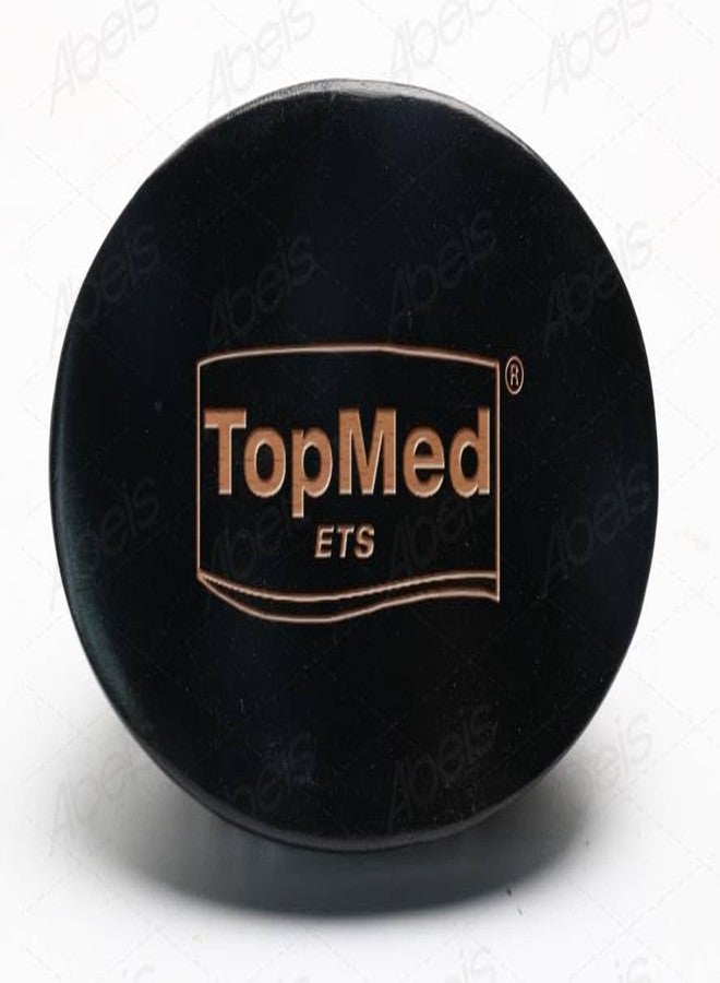 TOPMED ETS Portable Black Soft Bristle Hair Beard Brush - Image 2
