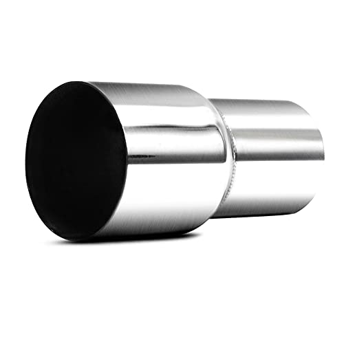 A ABIGAIL Universal 2.5" ID to 3" ID Exhaust Pipe Adapter Connector Reducer 304 Stainless Steel 2.5 Inch to 3.0 Inch 2 1/2” ID to 3.0” ID kit - Image 1