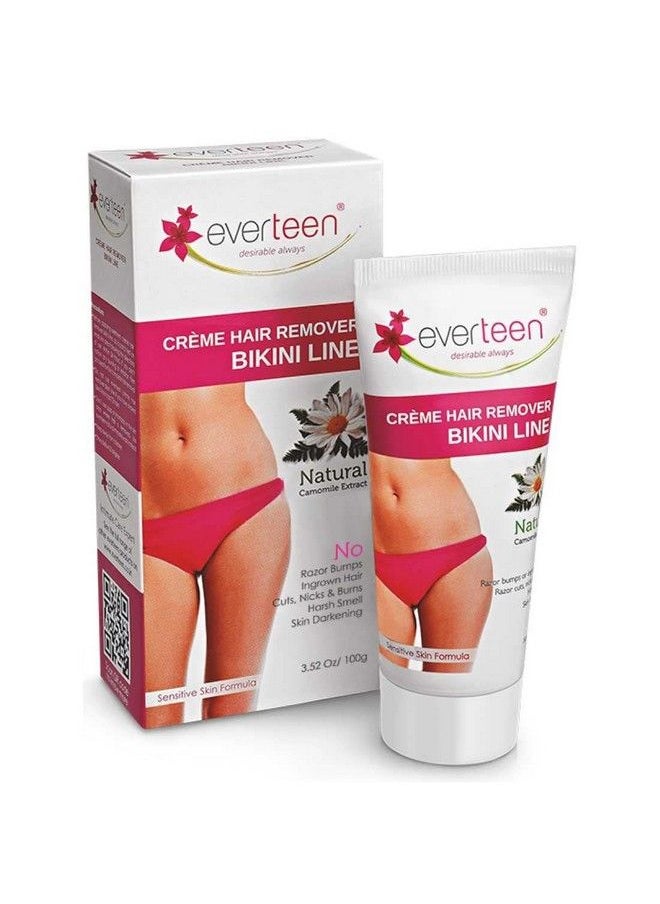 everteen Bikini Line Hair Remover Creme Natural For Women (100G)  - Image 2