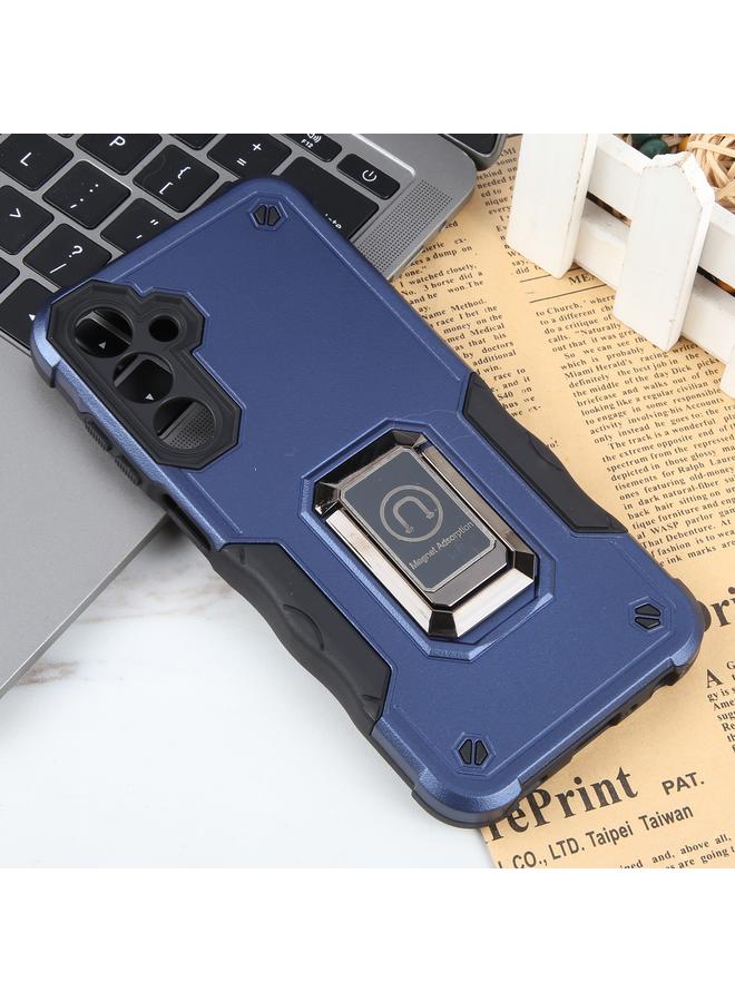 S-TOP Case For Samsung Galaxy S23 FE 5G Non-slip Shockproof Armor Phone Case with Ring Holder - Image 2