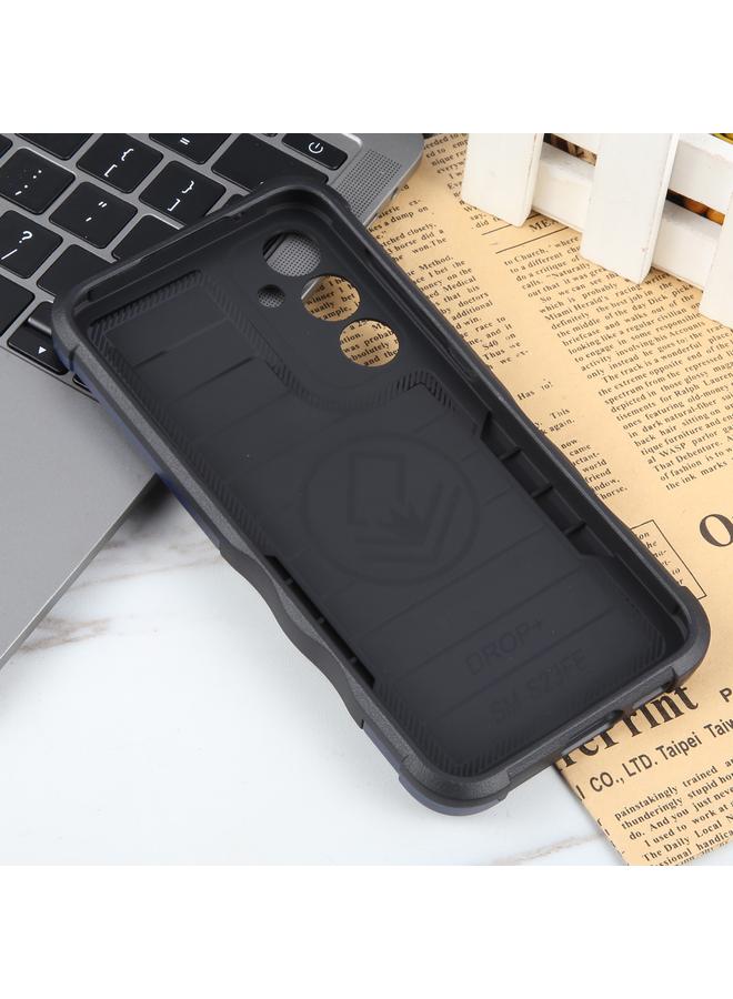 S-TOP Case For Samsung Galaxy S23 FE 5G Non-slip Shockproof Armor Phone Case with Ring Holder - Image 3