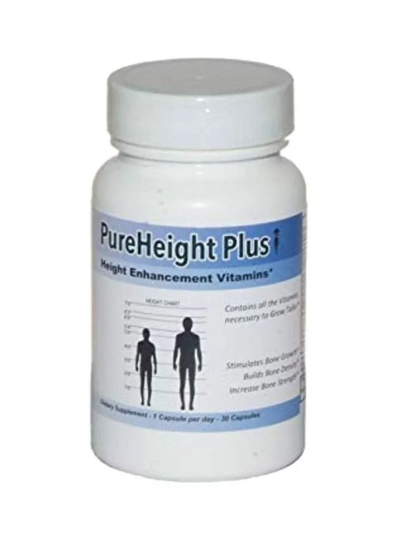 Pure BioTechnologies - PureHeight Plus Dietary Supplement- 30 Capsules - Image 1