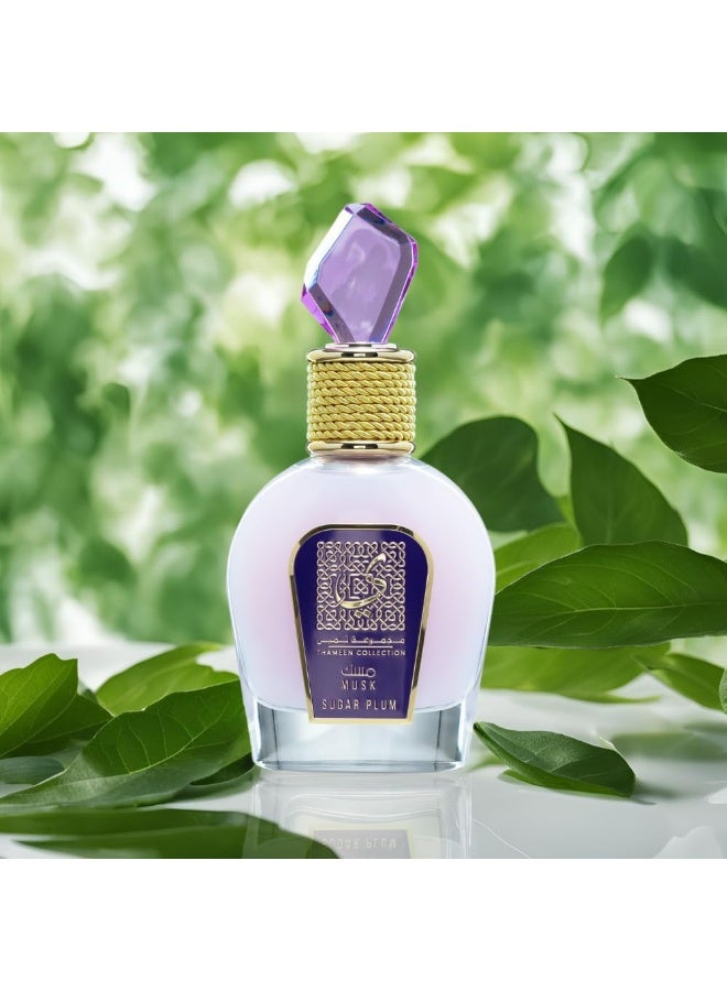 Lattafa Lattafa Thameen Collection Musk Sugar Plum Eau de Parfum for Women 100 ml - Image 5