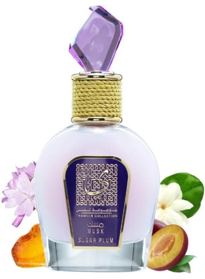 Lattafa Lattafa Thameen Collection Musk Sugar Plum Eau de Parfum for Women 100 ml - Image 2