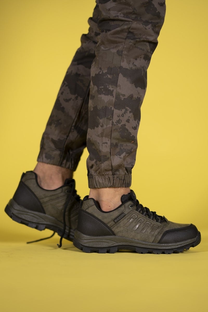 Riccon Khaki Unisex Trekking Shoes 0012X5  - Image 3