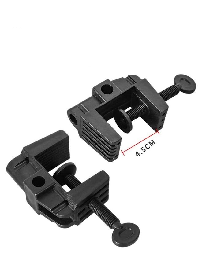 360 Degree Adjustable Phone Holder with Mount Clip black - Image 3