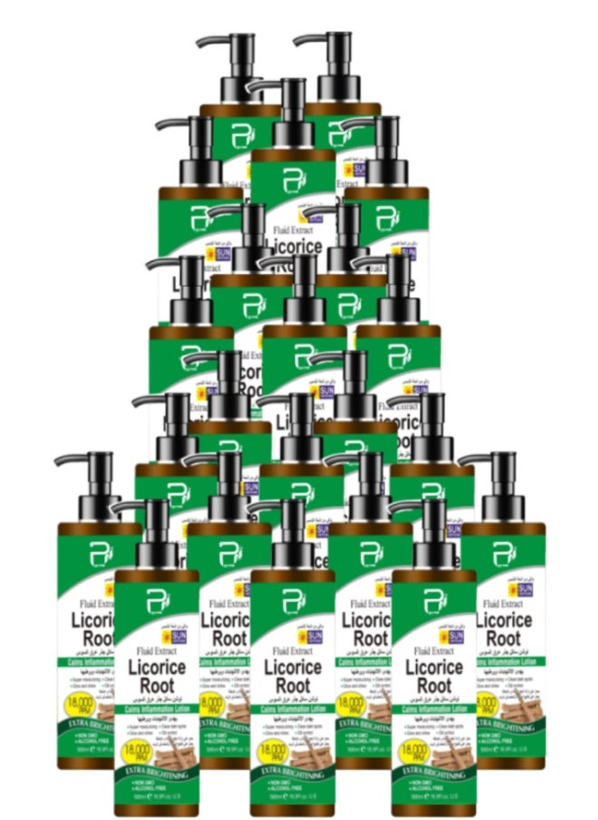 PYRON 22 Pieces Licorice Root Lotion 500ML  - Image 1