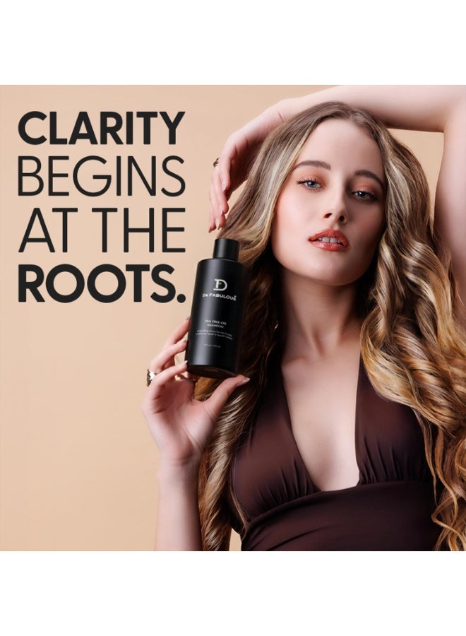 De Fabulous Tea Tree Oil Shampoo-250 ml |All hair types | Scalp Health | Sulphate Free - Image 3
