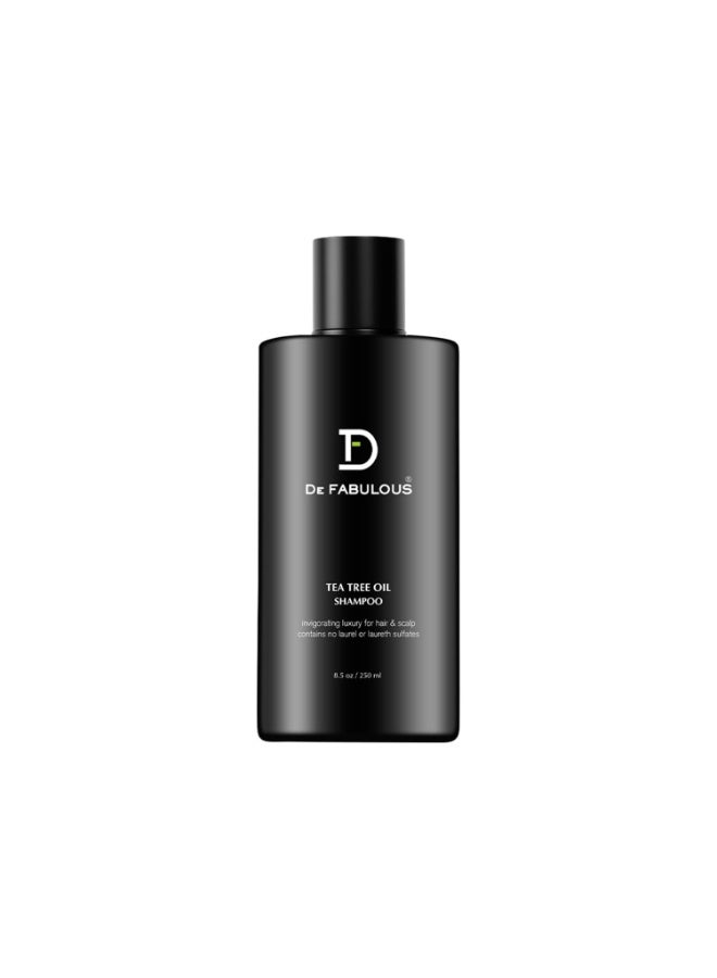 De Fabulous Tea Tree Oil Shampoo-250 ml |All hair types | Scalp Health | Sulphate Free - Image 1