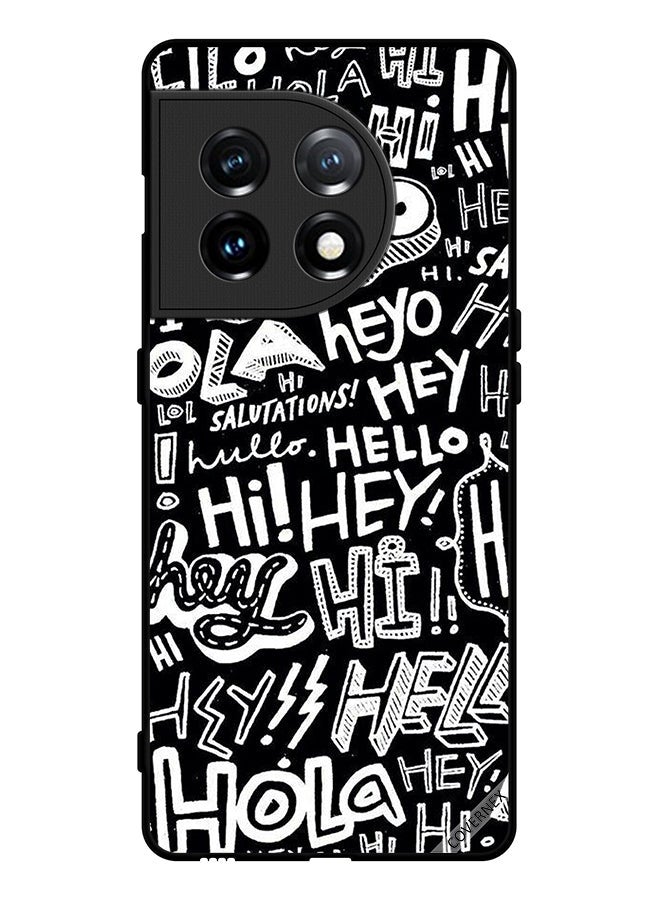 Covernex Protective Case Cover For OnePlus 11 Hi Hello Tags - Image 1