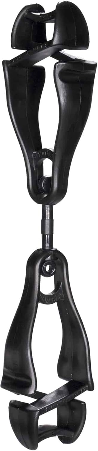 Ergodyne Ergodyne  3420 Black Swivel Glove Clip Holder  Dual Clips 19412 - Image 1